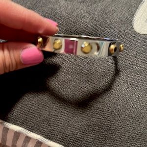 Michael Kors bangle Bracelet( silver n gold )